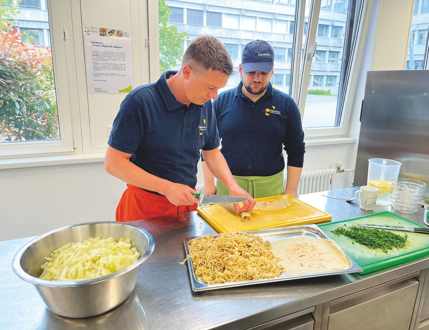 Kantine.L als Ausbildungsort
