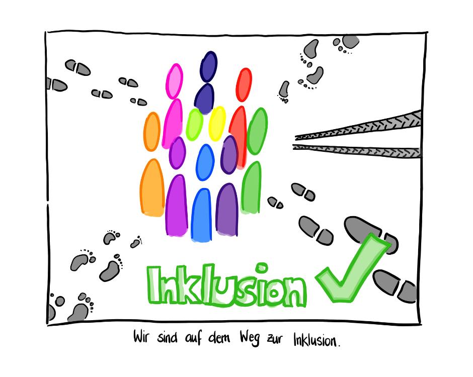 Wir sind auf dem Weg zur Inklusion.
