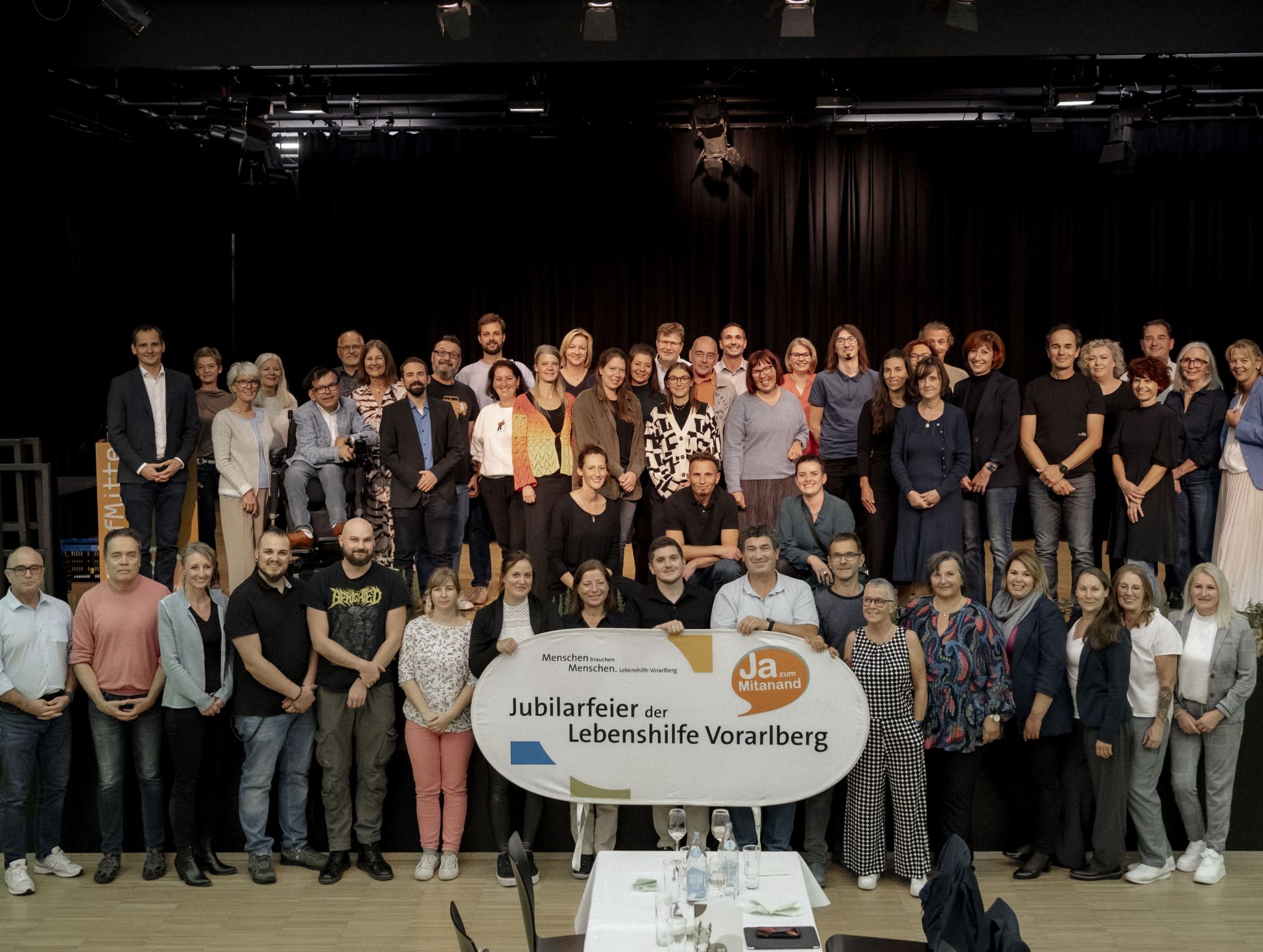 Lebenshilfe Vorarlberg ehrt 74 Mitarbeiter*innen für über 1200 Jahre Engagement für Inklusion