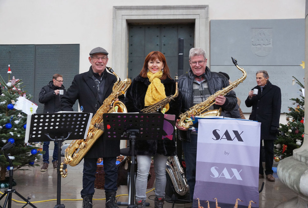Die Band „Sax by Sax“.