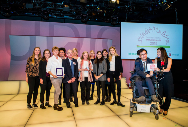 Den Inklusionspreis für Vorarlberg erhielt die Volksschule Ludesch. (Foto: Österreichische Lotterien / Achim Bieniek)